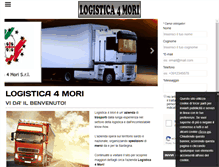 Tablet Screenshot of logistica4mori.com